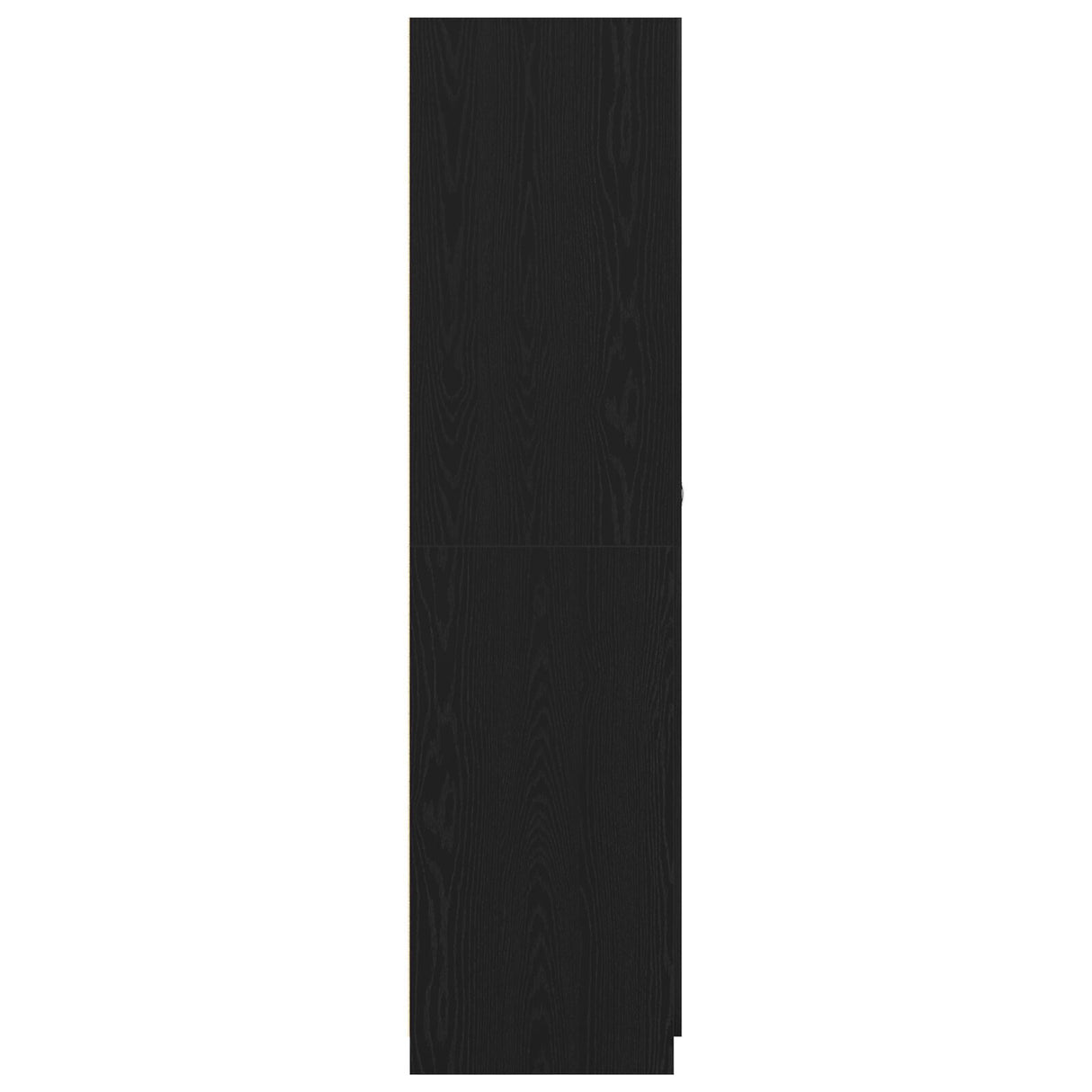 Wardrobe Black Oak Engineered Wood 90X52X200 Wardrobe