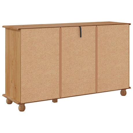 Sideboard &quot;Askim&quot; 133,5X40X79 Cm Solid Wood Pine
