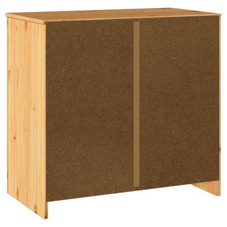 Sideboard &quot;Drammen&quot; 79X43X75,5 Cm Solid Wood Pine