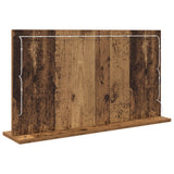 Vanity Mirror Old Wood Wood, Glass 80 X 45 X 18 Cm Mirror