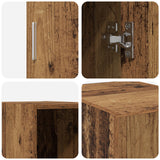 Wall Cabinet Old Wood 30X42.5X40 Cm Engineered Wood
