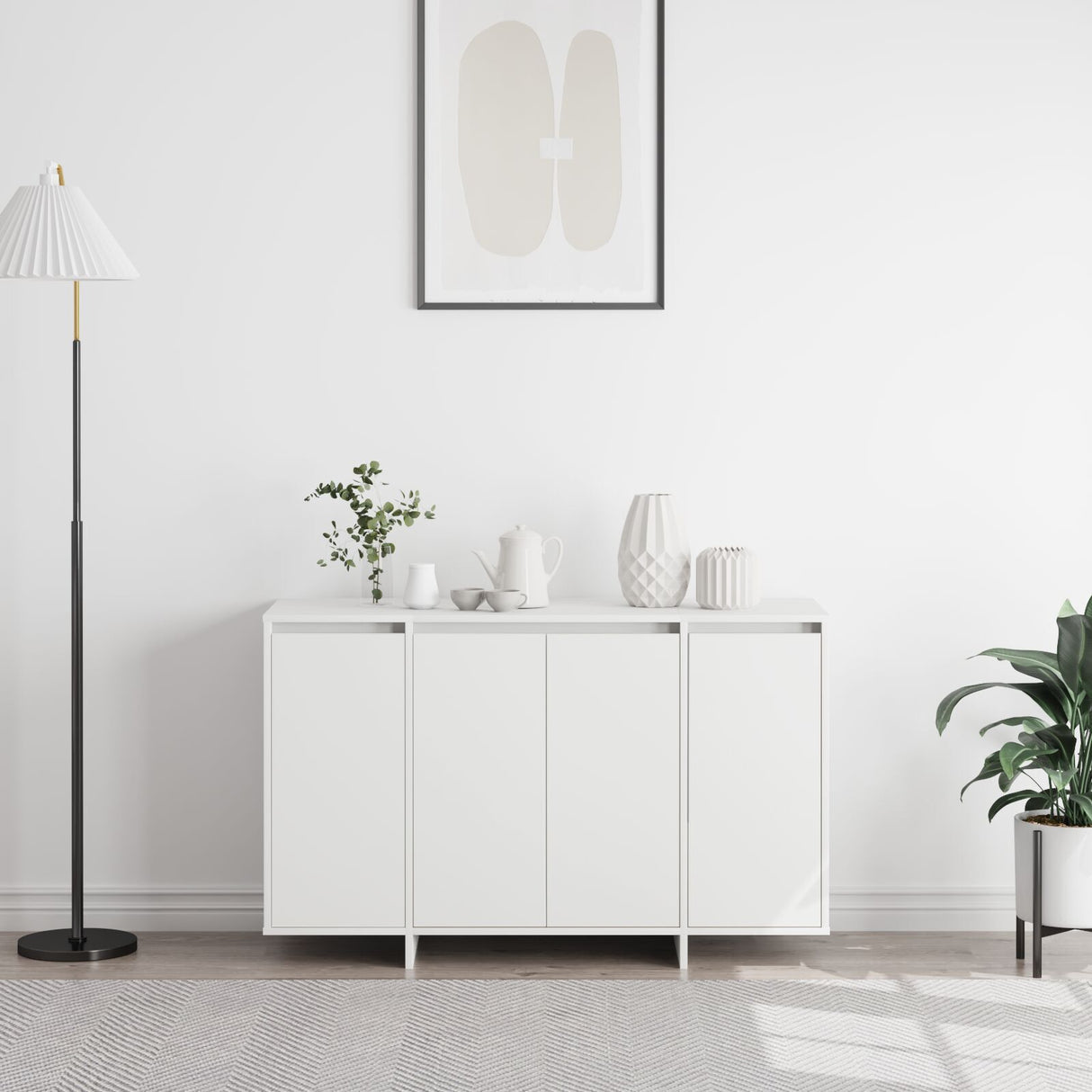 Sideboard Engineered Wood 120 X 41 X 75 Cm