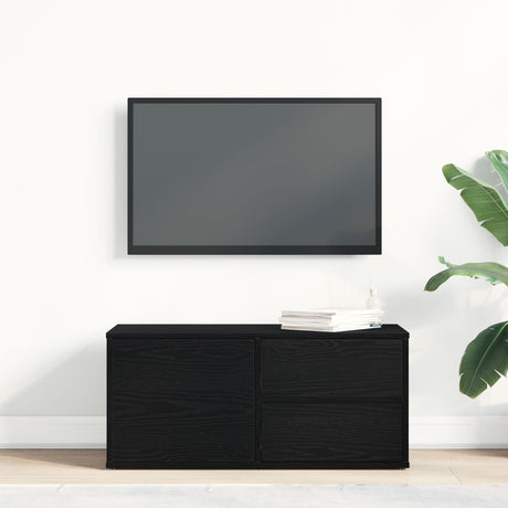 Tv Stand - Artisan Oak, 80X34X35.5 Cm, Made From Engineered Wood