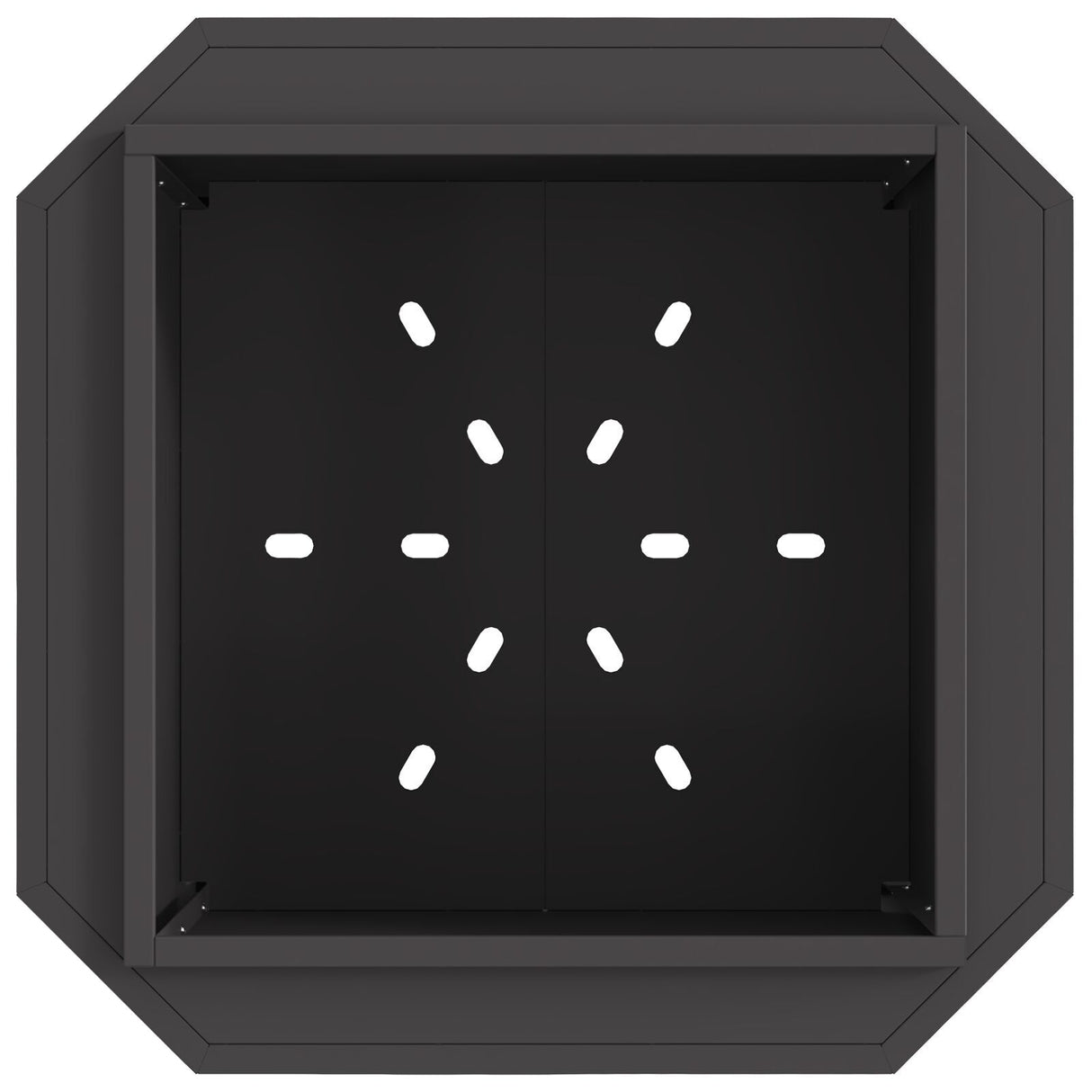 Smokeless Fire Pit Black Steel