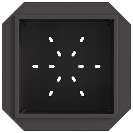 Smokeless Fire Pit Black Steel