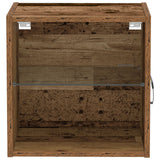 Floating Shelf Old Wood 40X28,5X40 Cm Engineered Wood