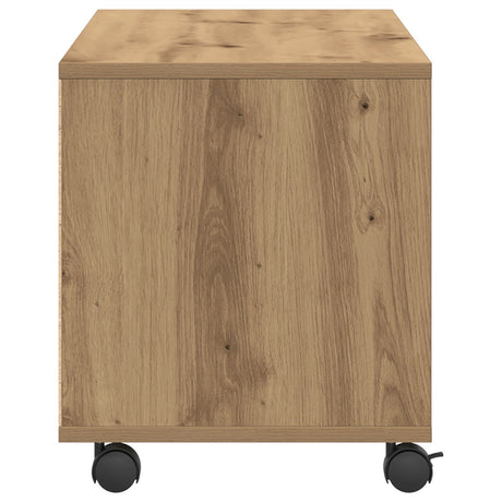Tv Cabinet Artisan Oak 90X35X35 Cm Engineered Wood