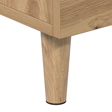 Tv Stand In Artisan Oak - 150X30X50 Cm - Made Of Engineered Wood