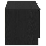 Tv Cabinet Black Oak 102X35X36,5 Cm Engineered Wood