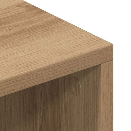 Tv Cabinet Artisan Oak 69.5X30X50 Cm Engineered Wood