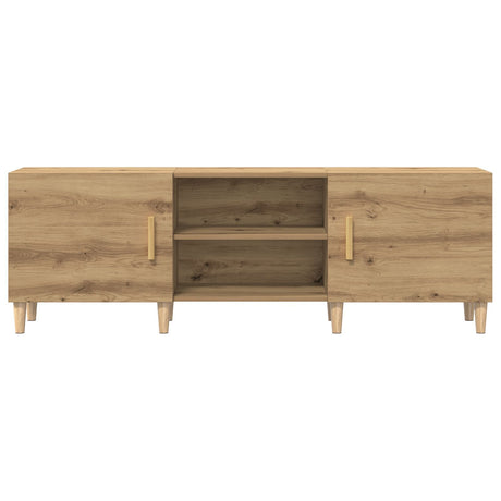 Tv Stand In Artisan Oak - 150X30X50 Cm - Made Of Engineered Wood