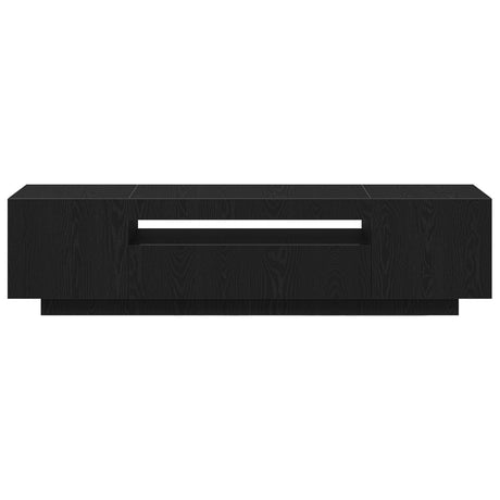 Tv Stand With Led Lights - , 160X35X40 Cm, Made From Engineered Wood