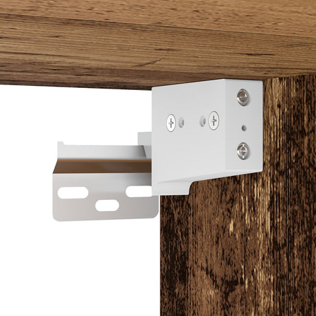 Wall Cabinet 80X33X80 Cm Engineered Wood