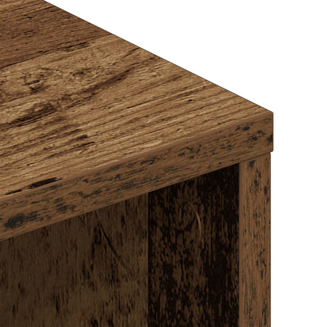 Tv Cabinet Old Wood 90X35X35 Cm Engineered Wood
