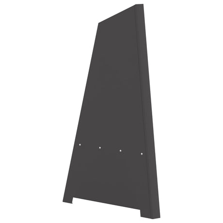 Fire Pit Pyramid Black 50X45X95 Cm Steel