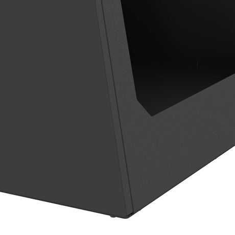 Fire Pit Pyramid Black 50X50X51 Cm Steel