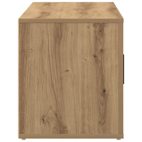 Tv Cabinet Artisan Oak 100X35X40 Cm Engineered Wood