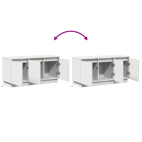 Tv Cabinet 100X38X49 Cm Engineered Wood