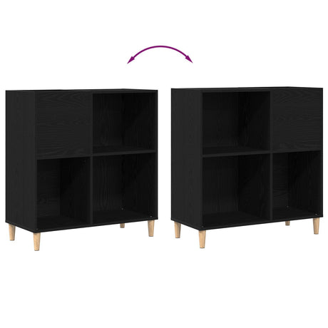 Record Cabinet 84,5X38X89 Cm Engineered Wood