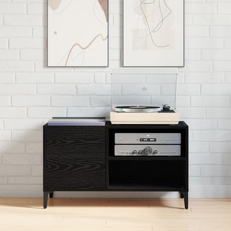 Record Cabinet 84,5X38X48 Cm Engineered Wood