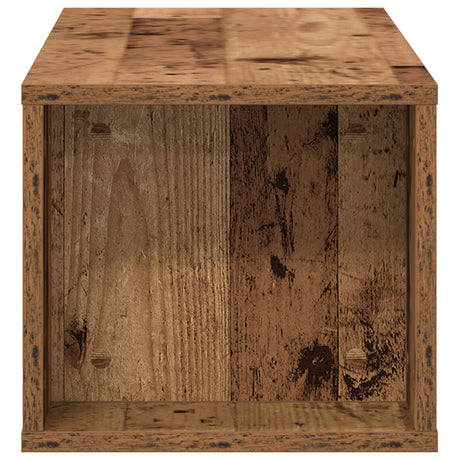 Tv Cabinet Old Wood Engineered Wood 100 X 30 X 26.5 Cm Tv Cabinet