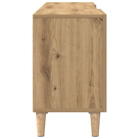 Tv Stand In Artisan Oak - 150X30X50 Cm - Made Of Engineered Wood