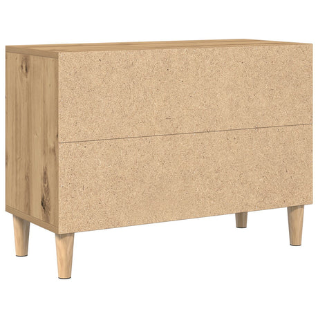 Tv Cabinet Artisan Oak 69.5X30X50 Cm Engineered Wood
