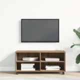 Tv Cabinet Artisan Oak 90X35X35 Cm Engineered Wood