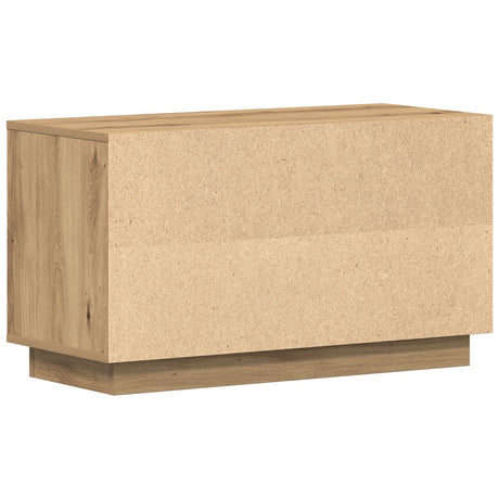Tv Cabinet Artisan Oak 80X35X45 Cm Engineered Wood