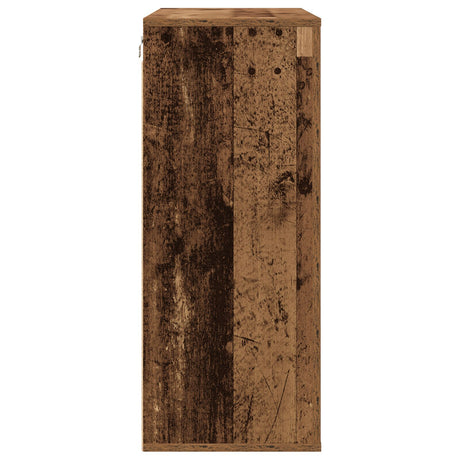 Wall Cabinet 80X33X80 Cm Engineered Wood