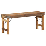 Bench 110X35X46 Cm Solid Wood Reclaimed