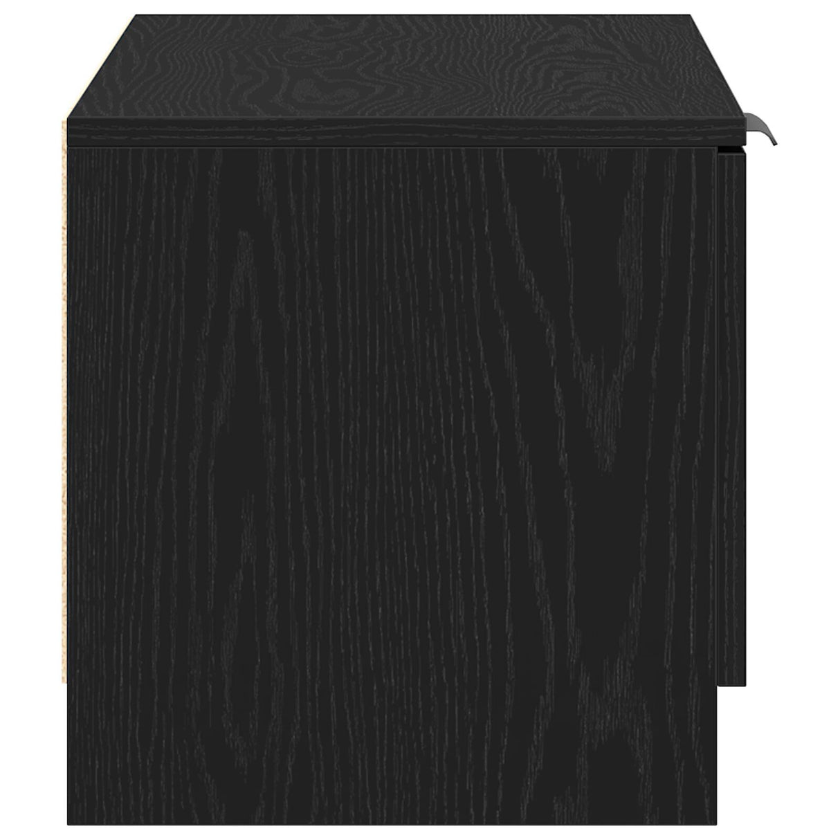 Tv Cabinet 2 Pcs Black Oak 80X35X36,5 Cm Engineered Wood
