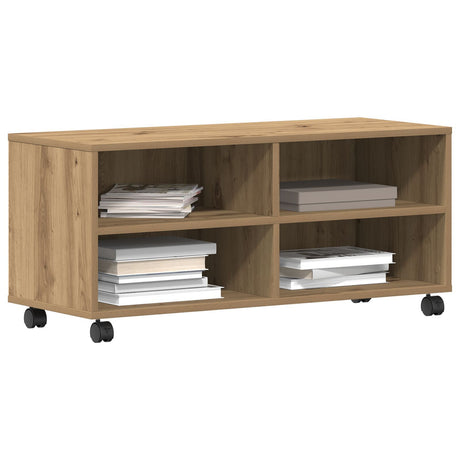 Tv Cabinet Artisan Oak 90X35X35 Cm Engineered Wood
