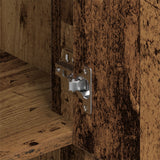 Wall Cabinet 80X33X80 Cm Engineered Wood