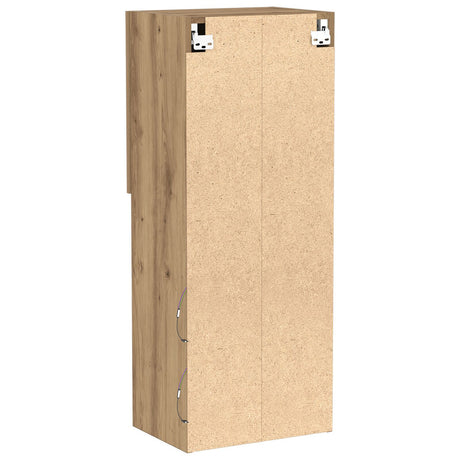 Tv Cabinet With Led Lights Artisan Oak 40,5X30X102 Cm