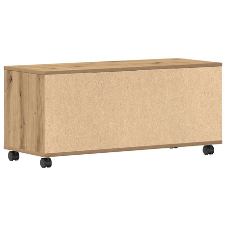 Tv Cabinet Artisan Oak 90X35X35 Cm Engineered Wood