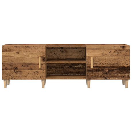 Tv Cabinet Old Wood 150X30X50 Cm Engineered Wood