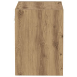 Floating Shelf Artisan Oak 40X28,5X40 Cm Engineered Wood