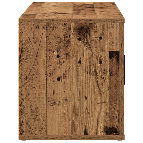 Tv Cabinet Old Wood 100X35X40 Cm Engineered Wood