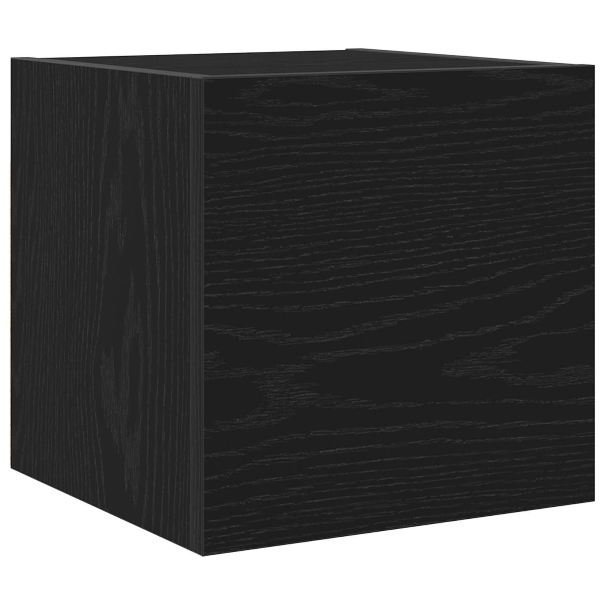 Wall Mounted Tv Cabinets 2 Pcs Black Oak 30.5X30X30 Cm