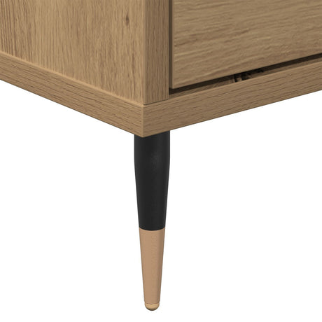 Tv Cabinet Artisan Oak 150X30X44.5 Cm Engineered Wood