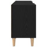 Tv Stand - Black Oak, 150X30X50 Cm, Made Of Engineered Wood