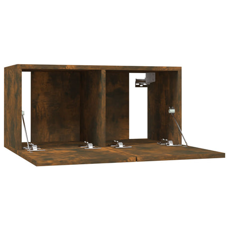 2 Piece Hanging Tv Cabinet Set 60X30X30 Cm