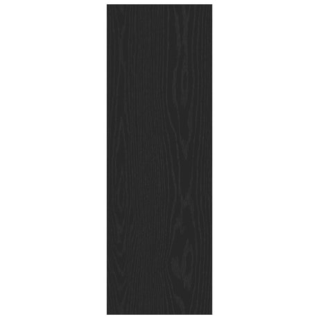 Wall-Mounted Tv Cabinets - 2 Pcs Black Oak, 30.5X30X90 Cm, Made From Engineered Wood