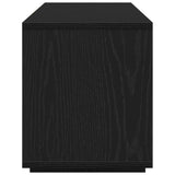 Tv Stand - Black Oak - 120X30X40.5 Cm - Made Of Engineered Wood