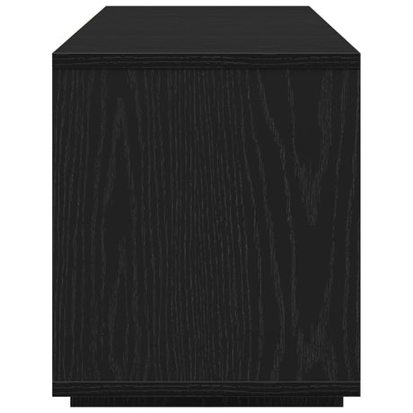 Tv Stand - Black Oak - 120X30X40.5 Cm - Made Of Engineered Wood