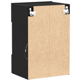Led Tv Cabinet Black Oak 40X30X60,5Cm Cm Engineered Wood