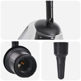 Ceiling Lights With Adjustable Glass Lampshade Anthracite E27