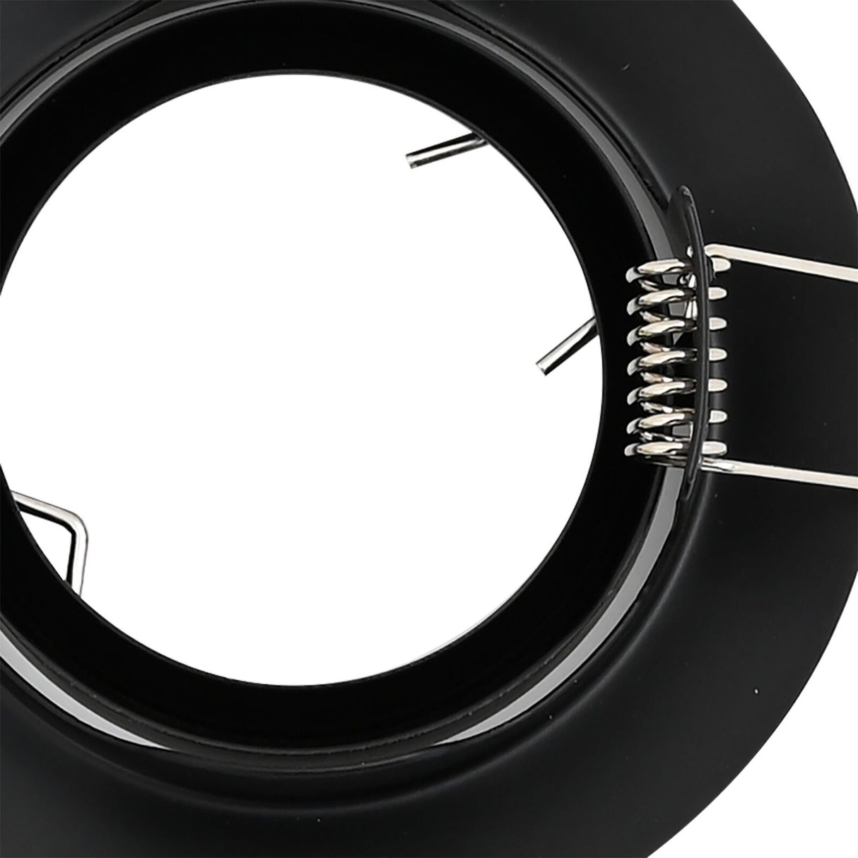 Recessed Spotlights 6 Pcs Round Gu10 Ø90 Mm Steel