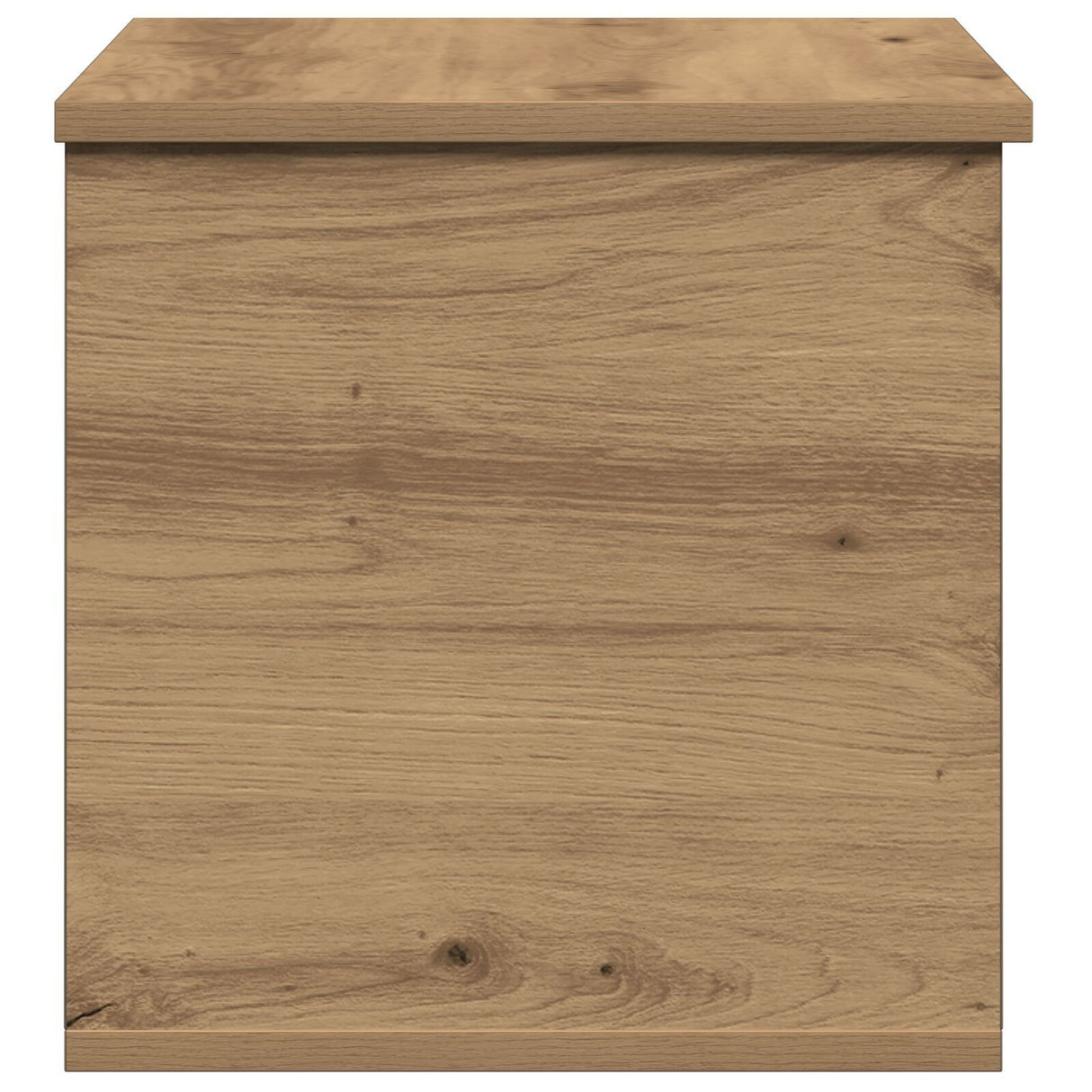 Storage Box With Lid Artisan Oak 60X35X35 Cm Engineered Wood